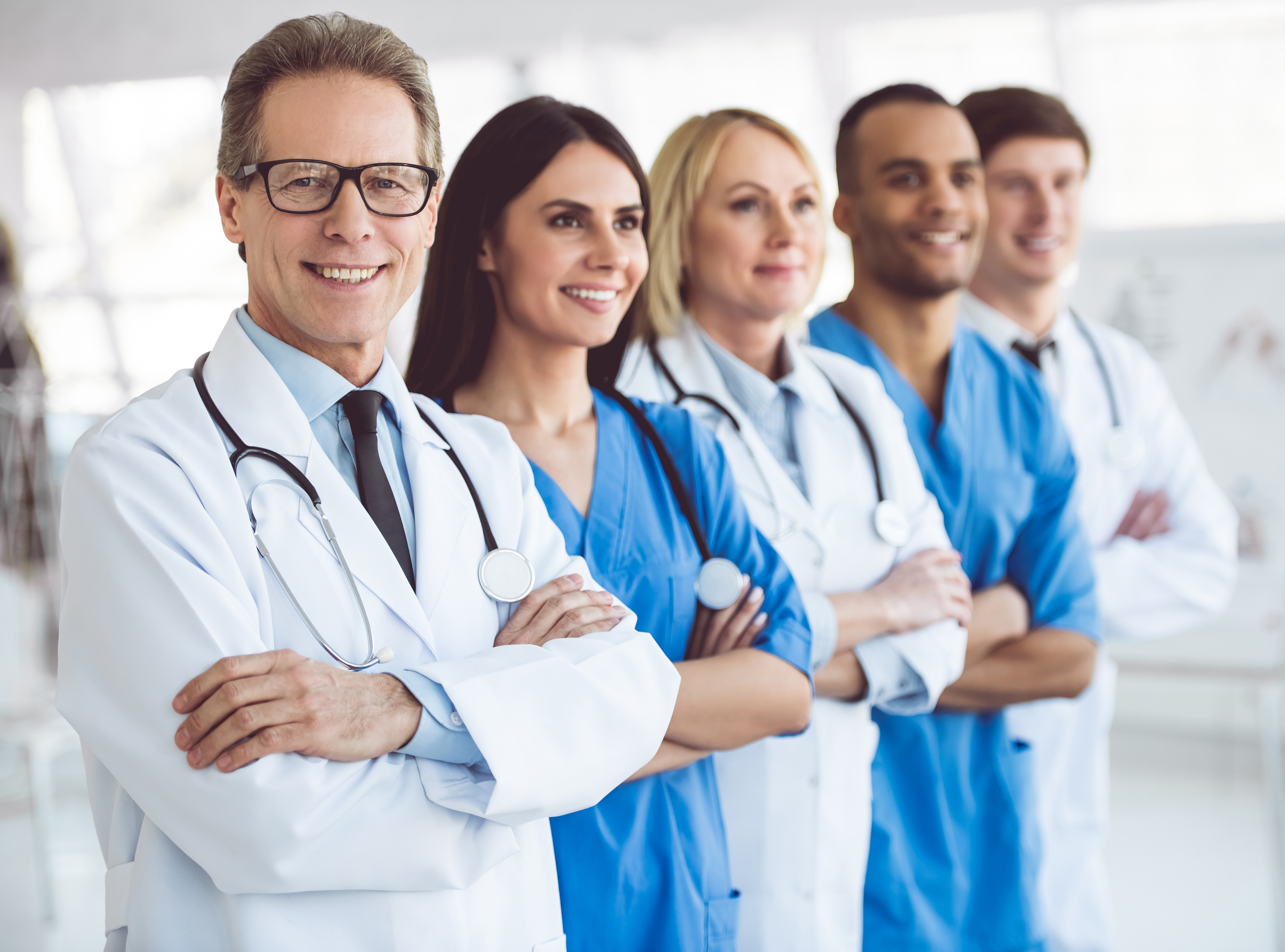 Team of medical doctors